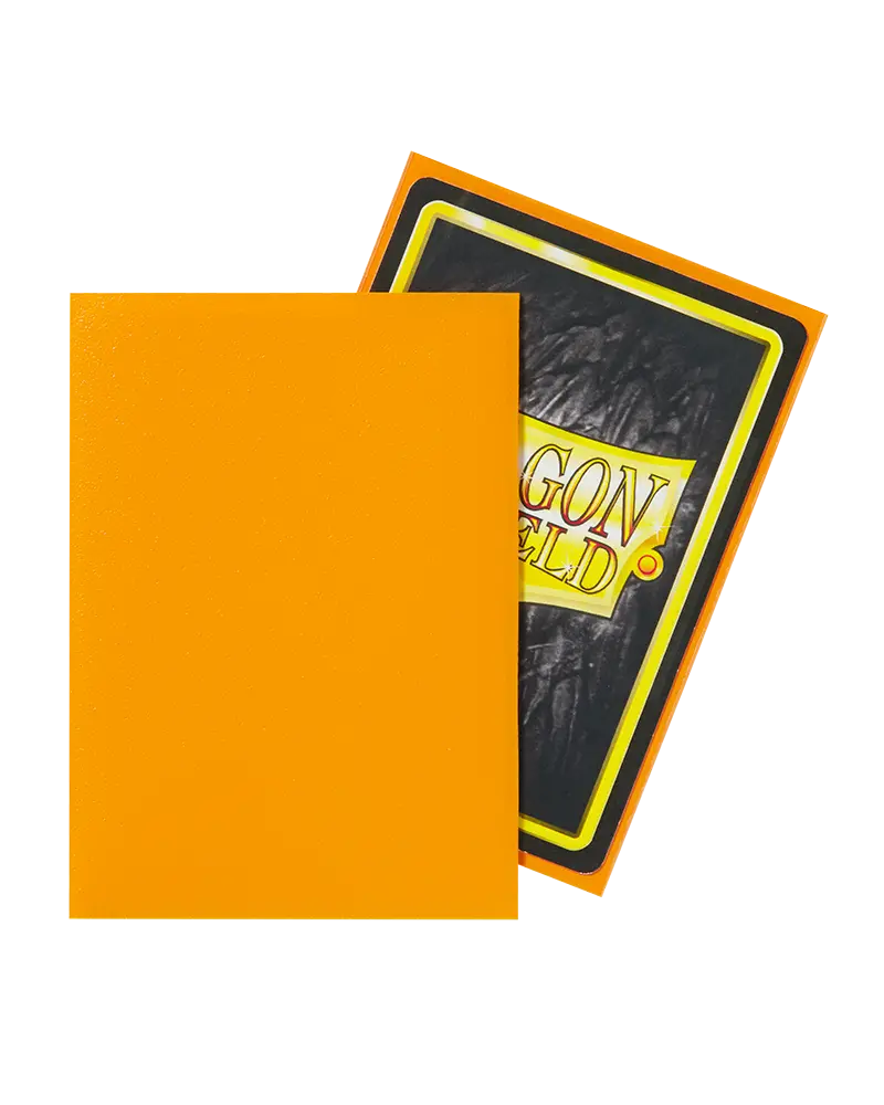 Dragon Shield Deck Protector - Matte Orange 100 Ct 1