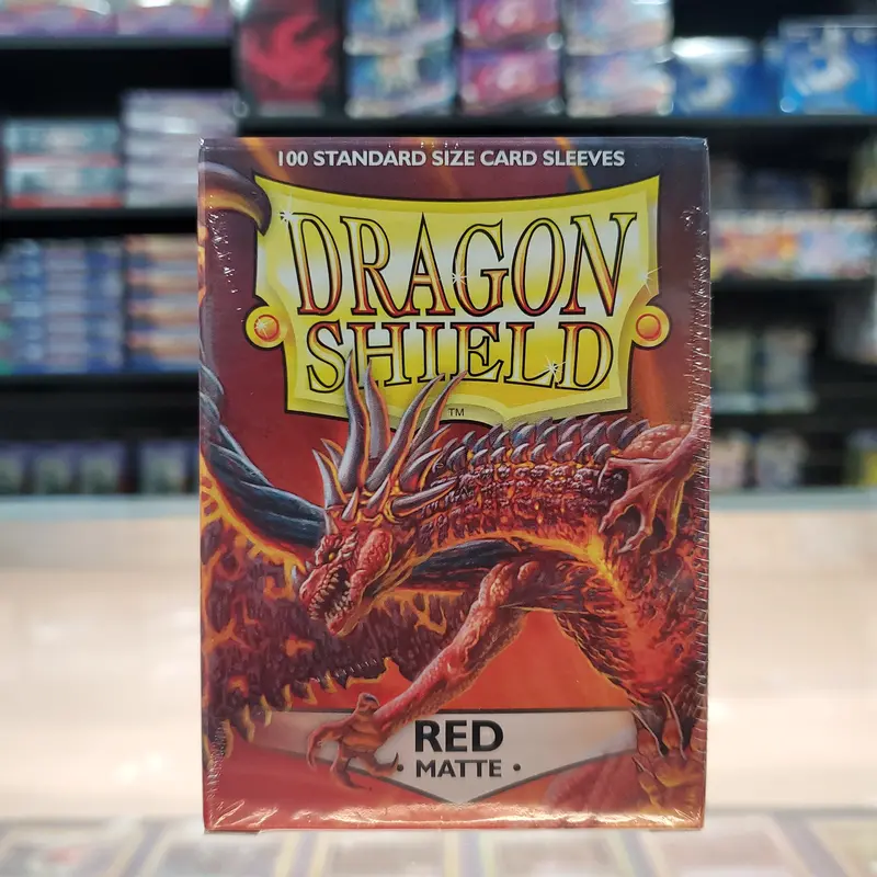 Dragon Shield Deck Protector - Matte Red 100 Ct 1