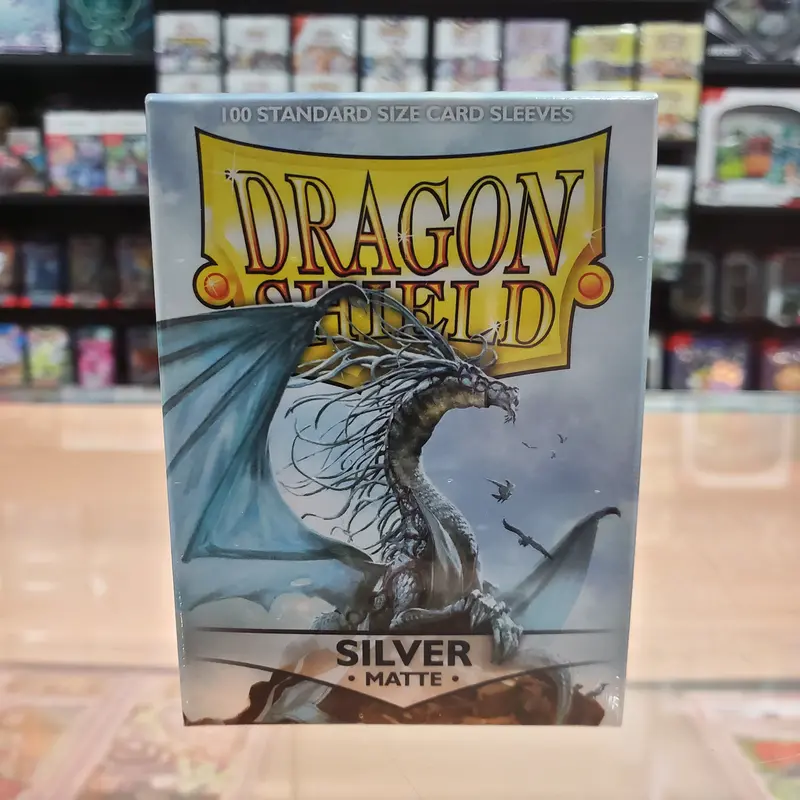 Dragon Shield Deck Protector - Matte Silver 100 Ct 1