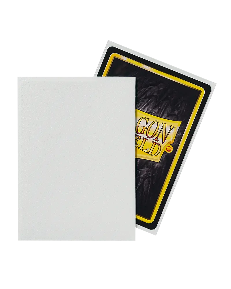 Dragon Shield Deck Protector - Matte White 100 Ct 1