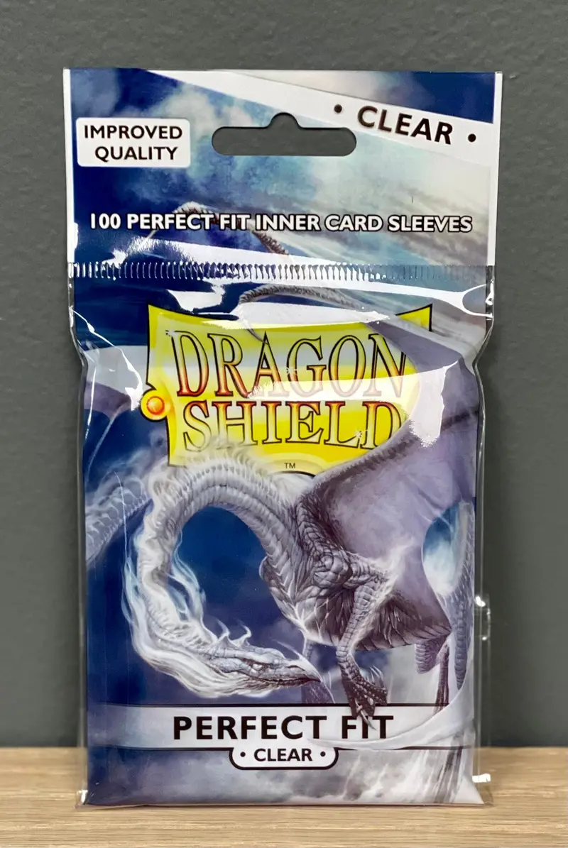 Dragon Shield Deck Protector - Perfect Fit Clear 1