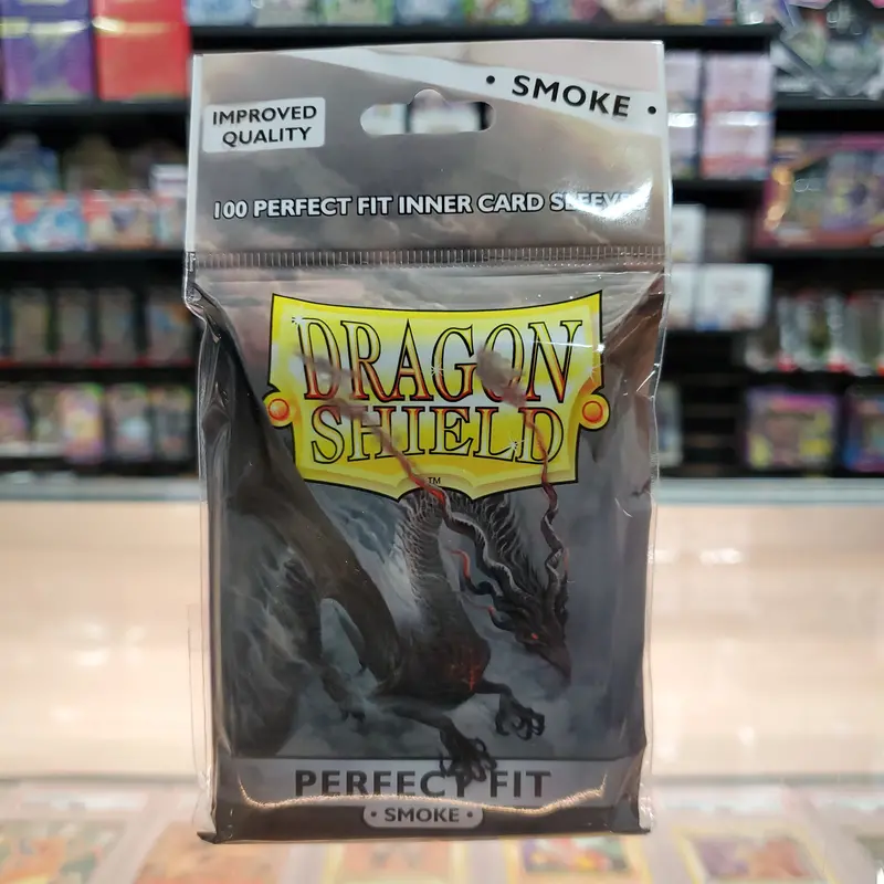 Dragon Shield Deck Protector - Perfect Fit Smoke 1