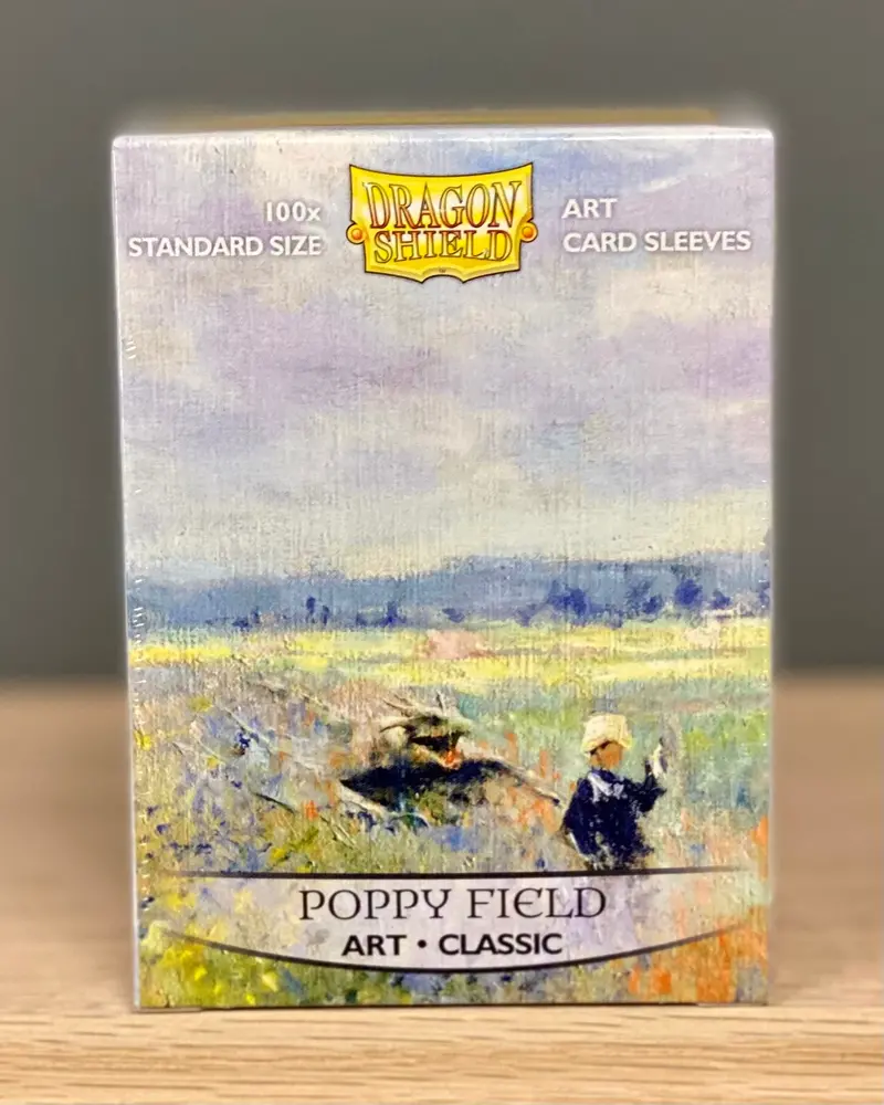 Dragon Shield Deck Protector - Poppy Field 1