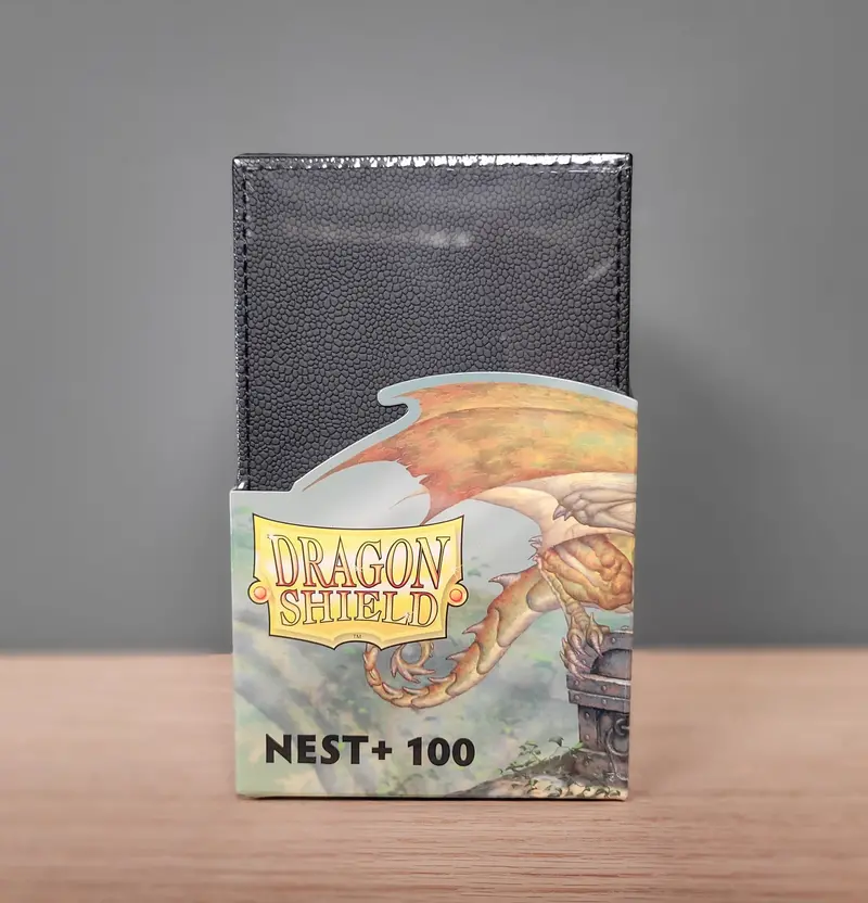 Dragon Shield - Nest Plus 100 - Black And Black 1