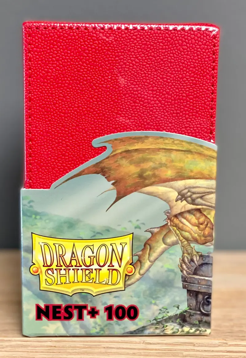 Dragon Shield - Nest Plus 100 - Red And Black 1