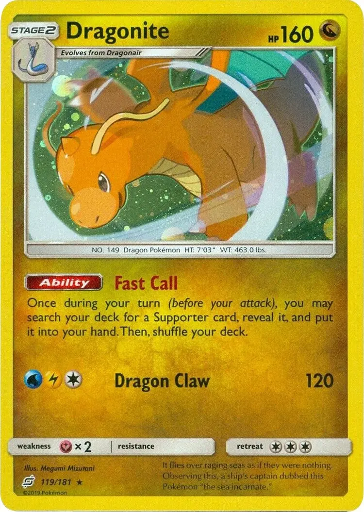 Dragonite - 119/181 (Cosmos Holo) (119/181) (Mcap) 1