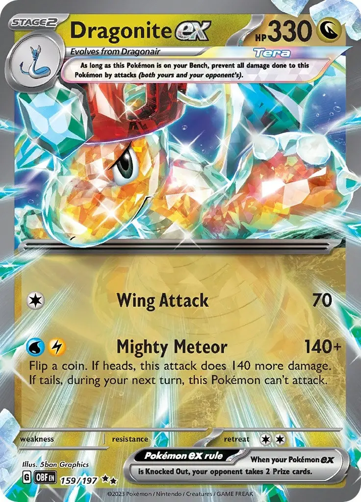 Dragonite Ex (159/197) (Obf) 1
