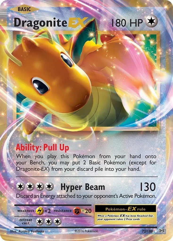 Dragonite Ex (72/108) (Evo) 1