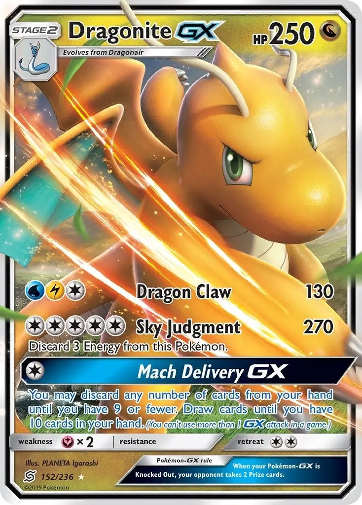 Dragonite Gx (152/236) (Sm11) 1