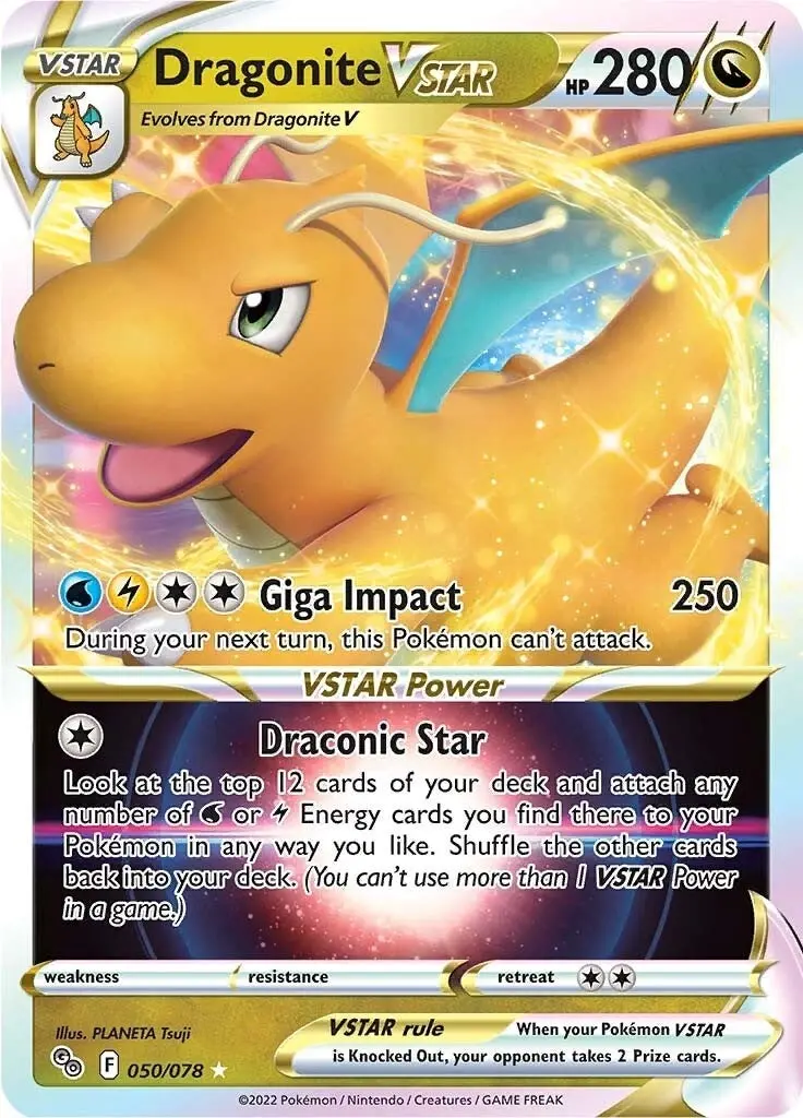 Dragonite Vstar (050/078) (Pgo) 1