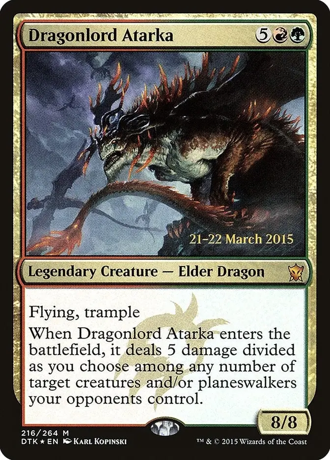Dragonlord Atarka (216) (Pre) 1
