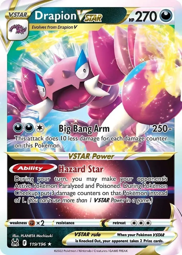 Drapion Vstar (119/196) (Swsh11) 1