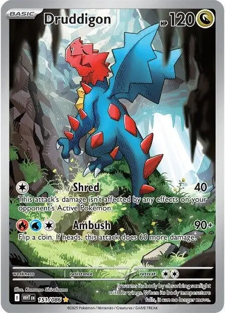 Druddigon (151/086) (Wht) 1