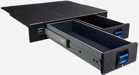 Dual Drawer System For Vw Amarok 2011 To 03/2023 - Complete Storage Kit 2