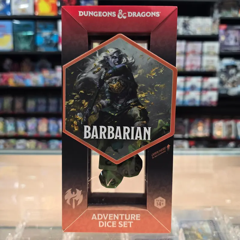 Dungeons & Dragons: Adventure Dice Set 14Pc (Barbarian) 1