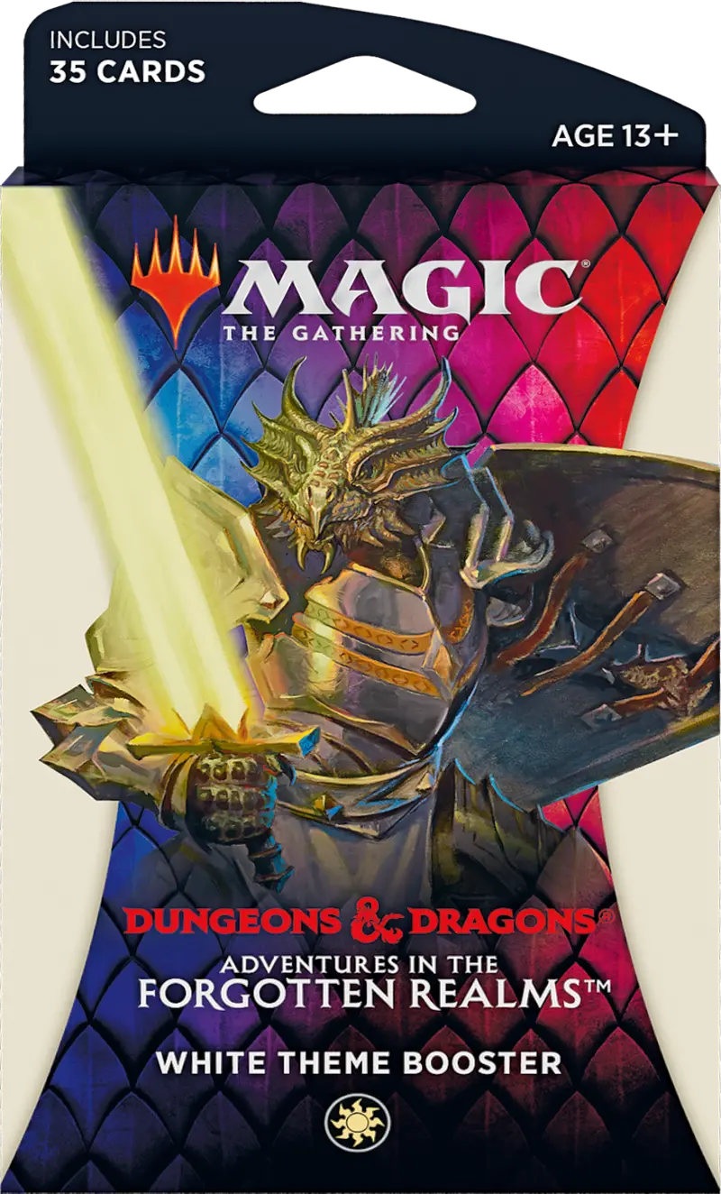 Dungeons & Dragons: Adventures In The Forgotten Realms - Theme Booster (White) 1