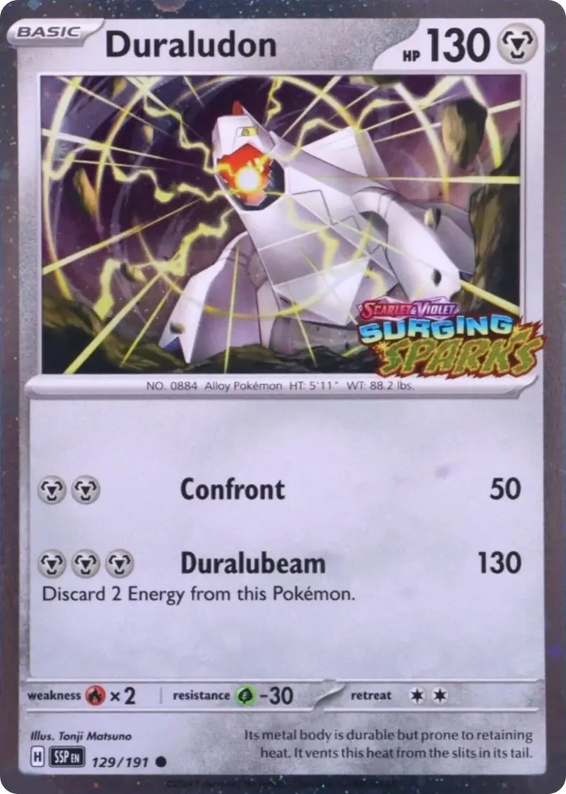 Duraludon (Surging Sparks) (129/191) (Mcap) 1