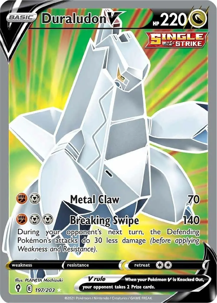 Duraludon V (Full Art) (197/203) (Swsh07) 1
