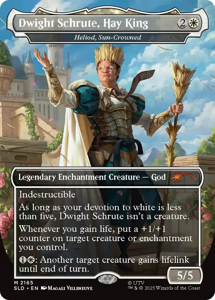 Dwight Schrute, Hay King - Heliod, Sun-Crowned (2165) (Sld) 1