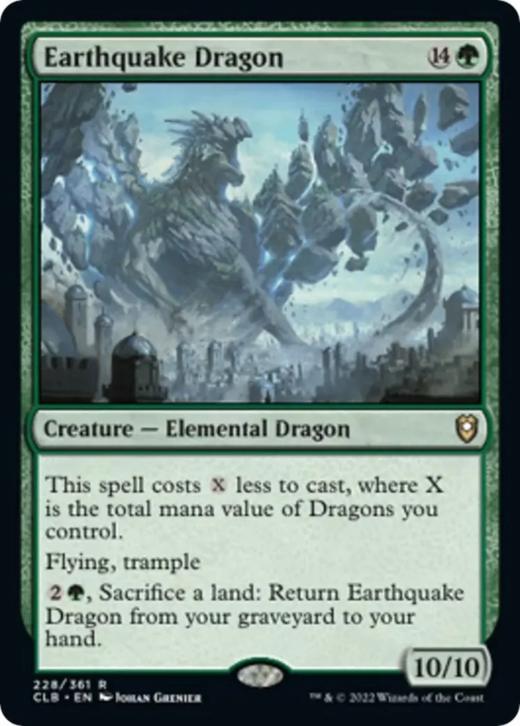 Earthquake Dragon (228) (Clb) 1