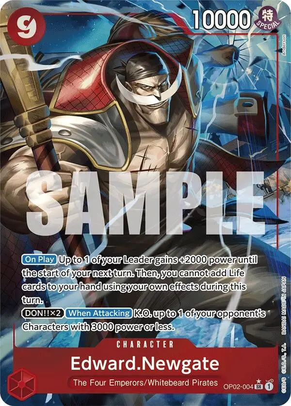 Edward.Newgate (Op02-004) (Alternate Art) (Op02-004) (Prb-01) 1