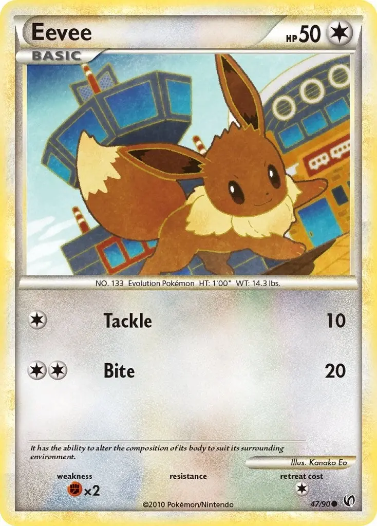 Eevee (47) (47/90) (Ud) 1