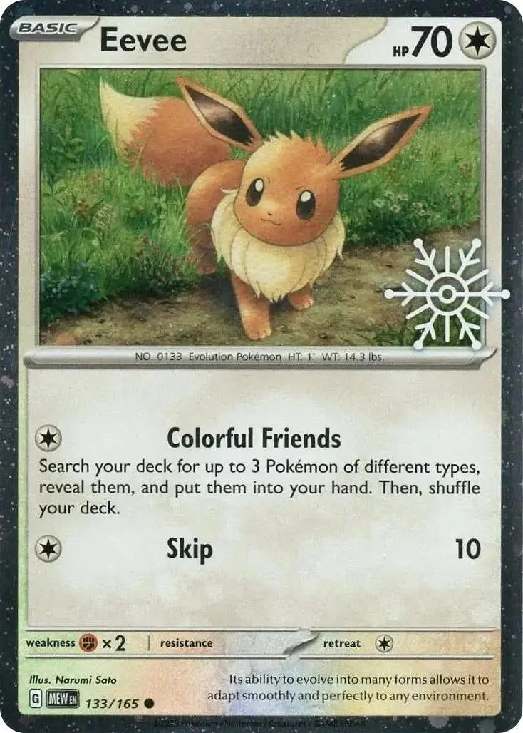 Eevee (Holiday Calendar) (133/165) (Mcap) 1