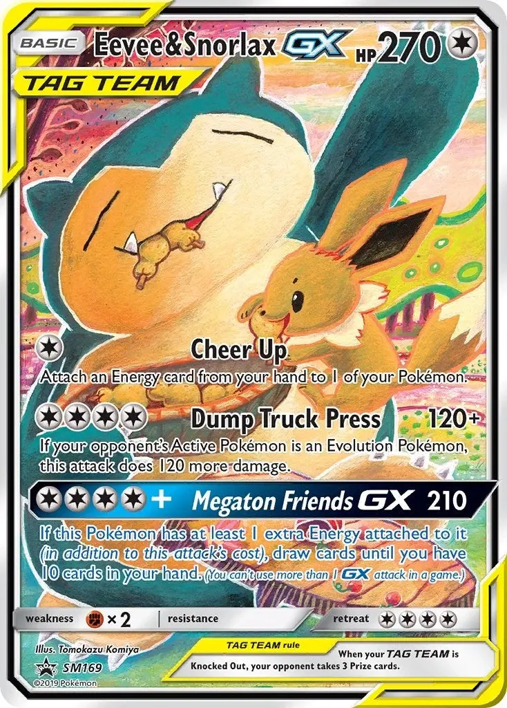 Eevee & Snorlax Gx - Sm169 (Sm169) (Smp) 1