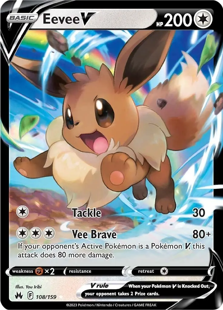 Eevee V (108/159) (Crz) 1