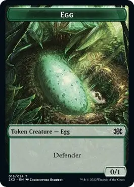 Egg // Aven Initiate Double-Sided Token (16 // 4) (2X2) 1