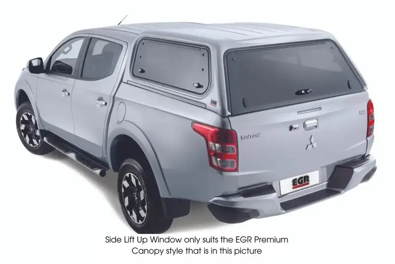 Egr Canopy Driver Side Lift-Up Window - Premium Canopy Upgrade 1