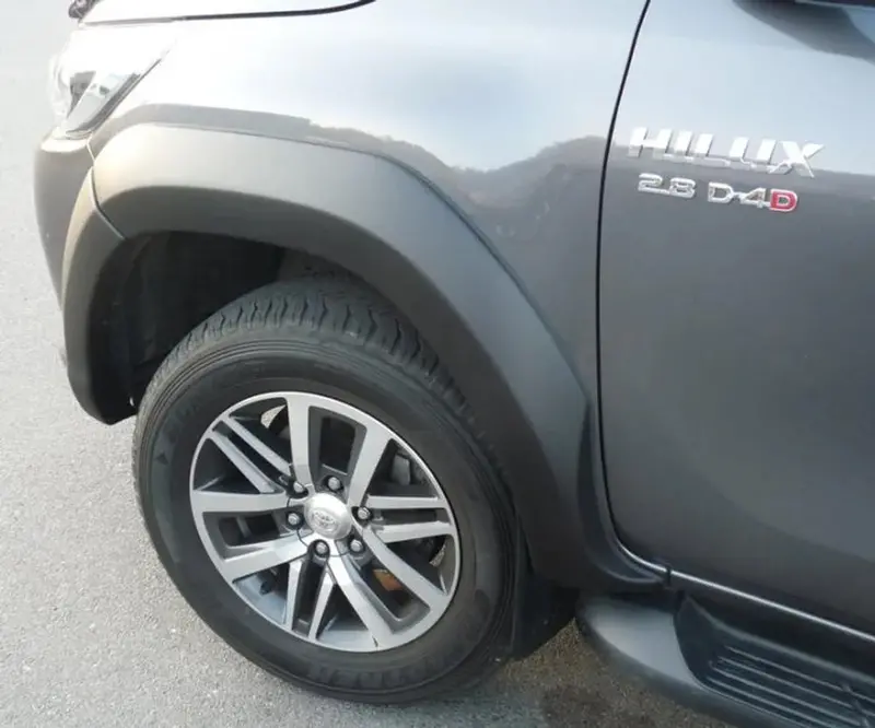 Egr Matte Black Flares To Suit Toyota Hilux Wide Body 2024 To 2025 1