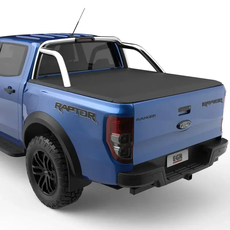 Egr Soft Tonneau Cover Ford Ranger Raptor Xlt Sports Bar - 2018-2022 1