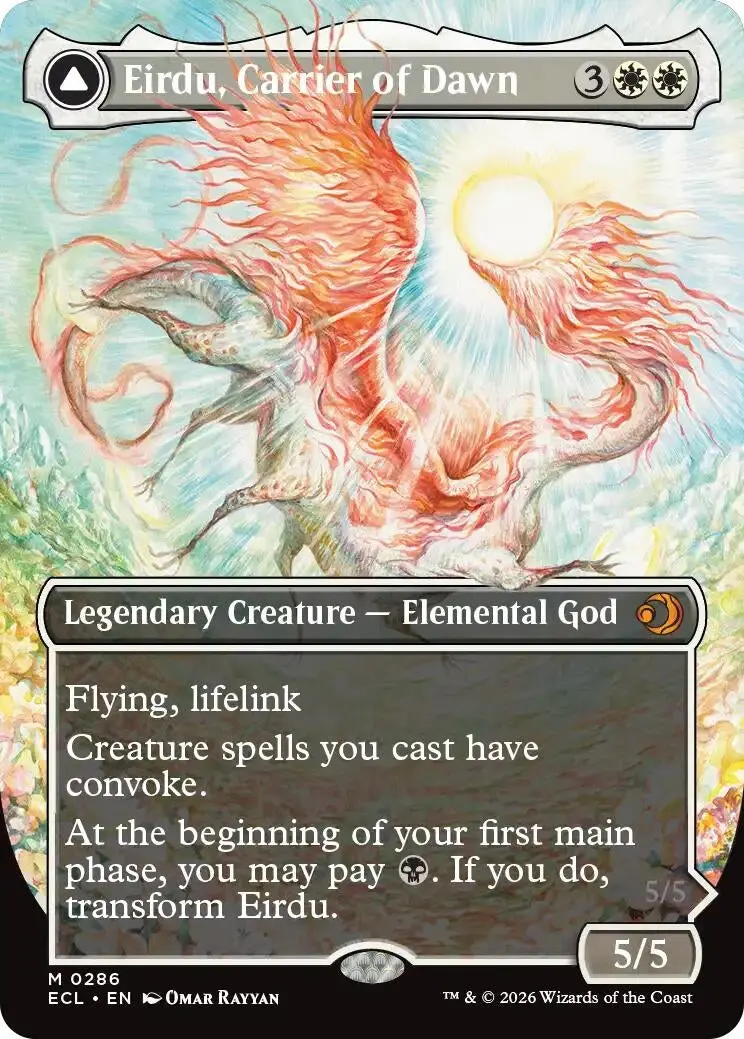 Eirdu, Carrier Of Dawn (Borderless) (286) (Ecl) 1