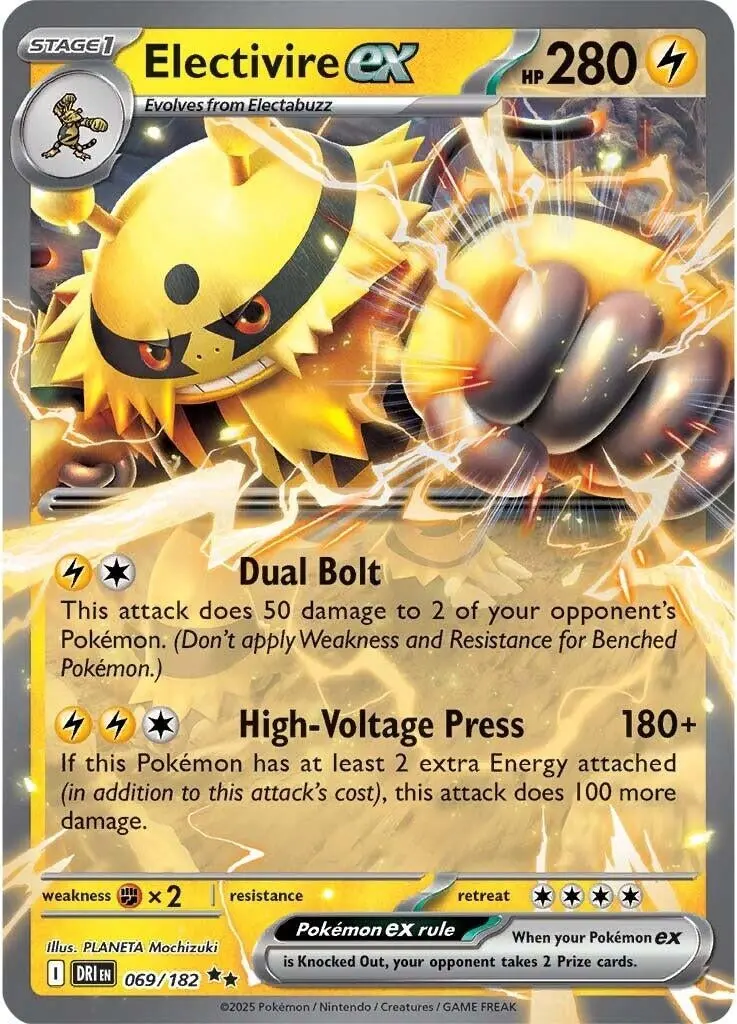 Electivire Ex (069/182) (Dri) 1