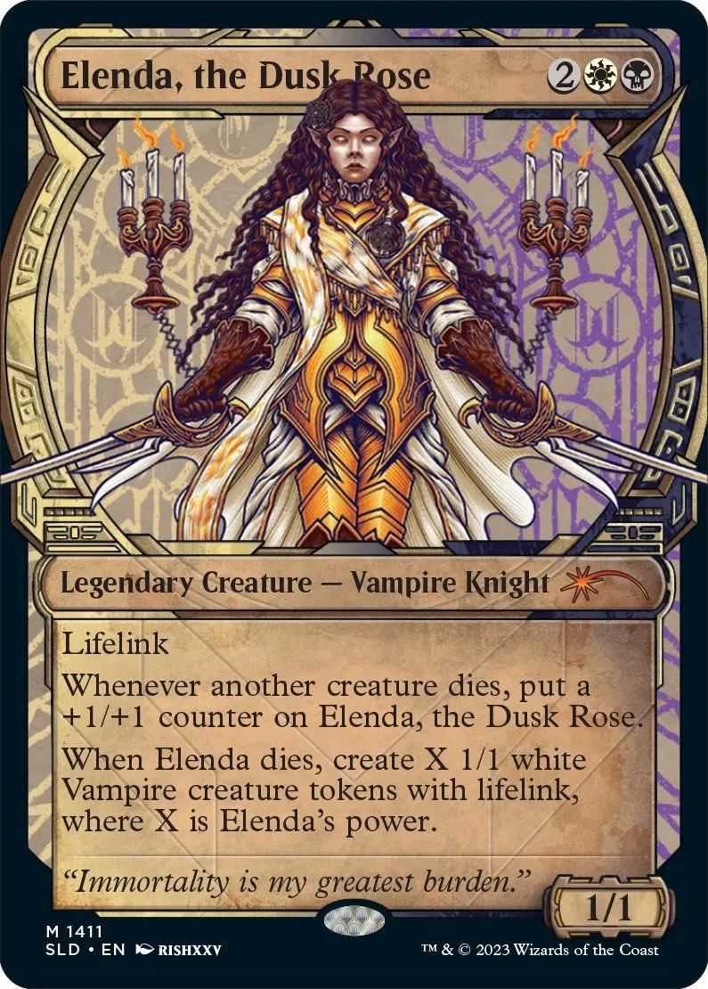 Elenda, The Dusk Rose (1411) (Sld) 1