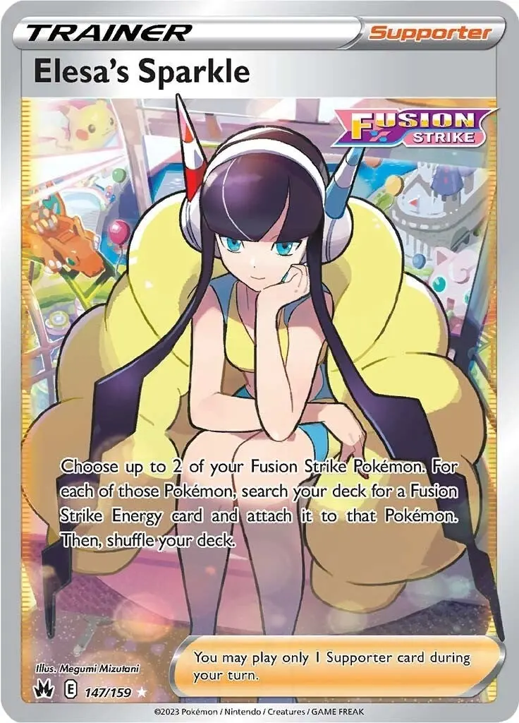Elesa's Sparkle (Full Art) (147/159) (Crz) 1