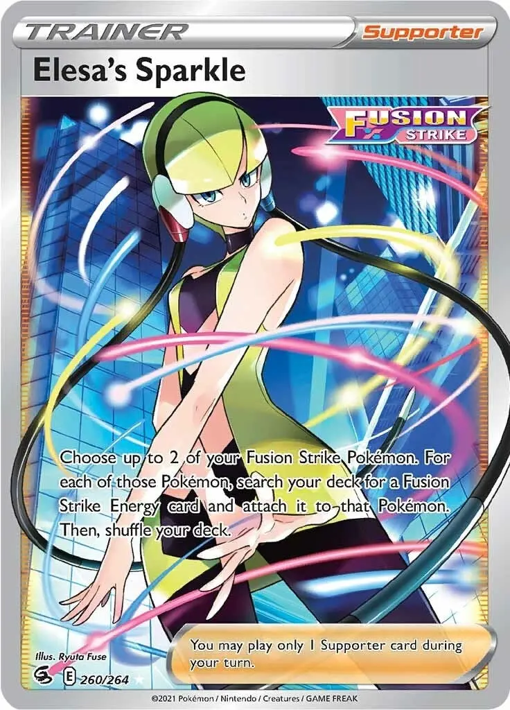 Elesa's Sparkle (Full Art) (260/264) (Swsh08) 1