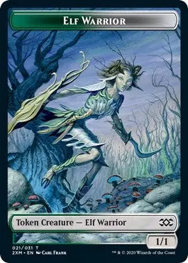 Elf Warrior // Germ Double-Sided Token (21 // 10) (2Xm) 1