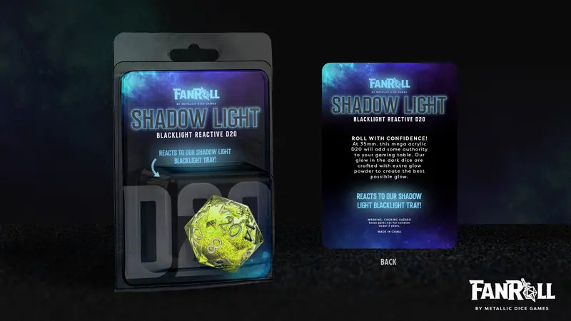 Elixer Liquid Core - Uv Reactive D20 (Shadow Light) 1
