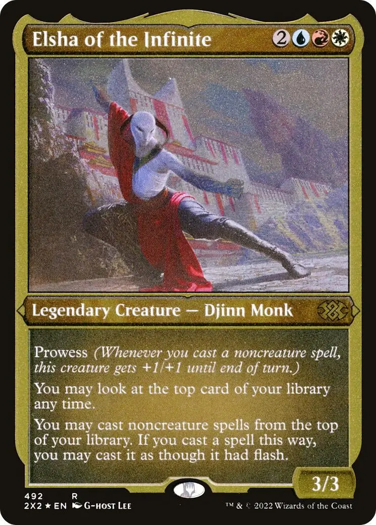 Elsha Of The Infinite (Foil Etched) (492) (2X2) 1