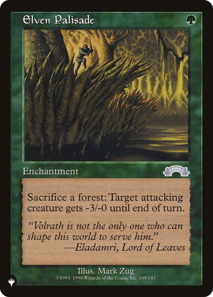Elven Palisade [The List] 1