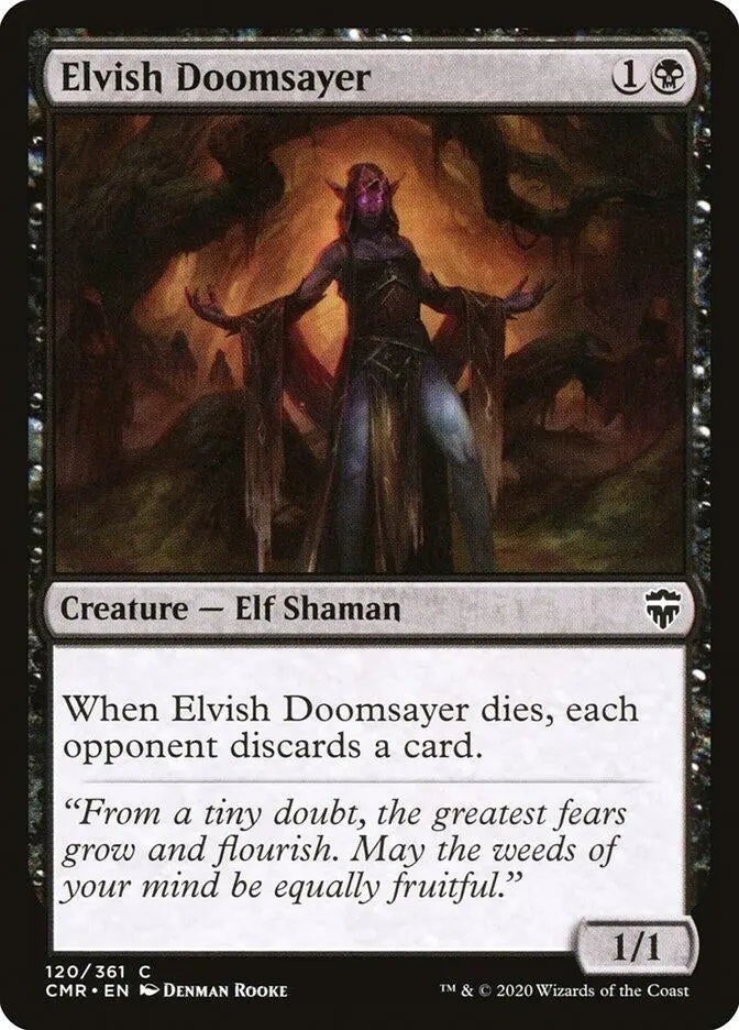 Elvish Doomsayer (120) (Cmr) 1