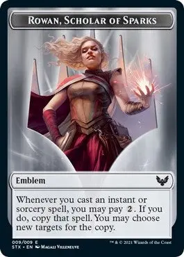 Emblem - Rowan, Scholar Of Sparks (9) (Stx) 1