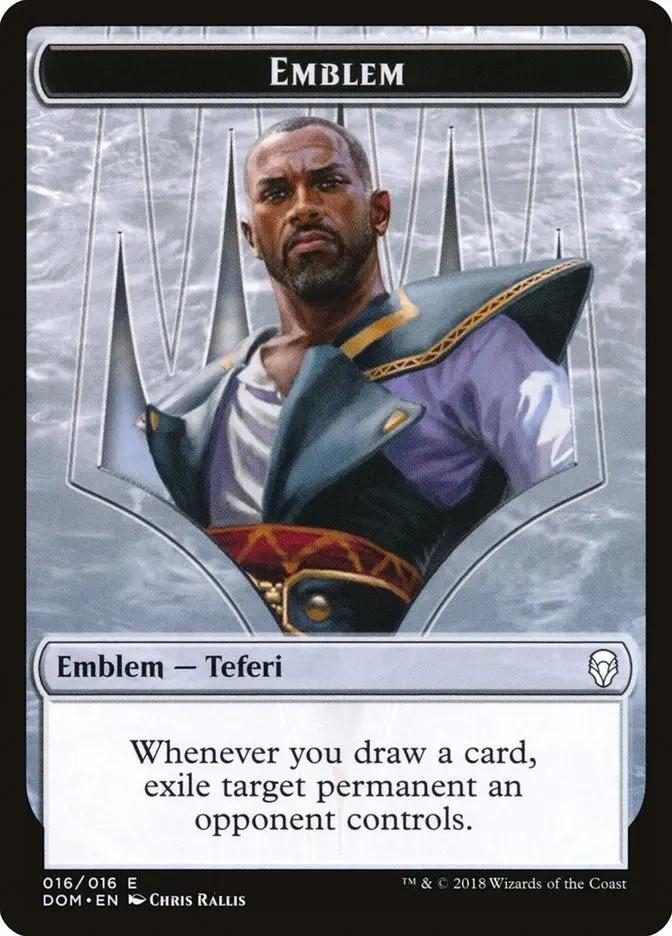Emblem - Teferi, Hero Of Dominaria (16) (Dom) 1