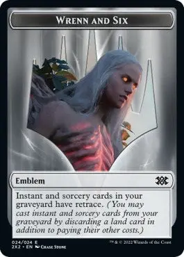 Emblem - Wrenn And Six // Monk Double-Sided Token (24 // 6) (2X2) 1