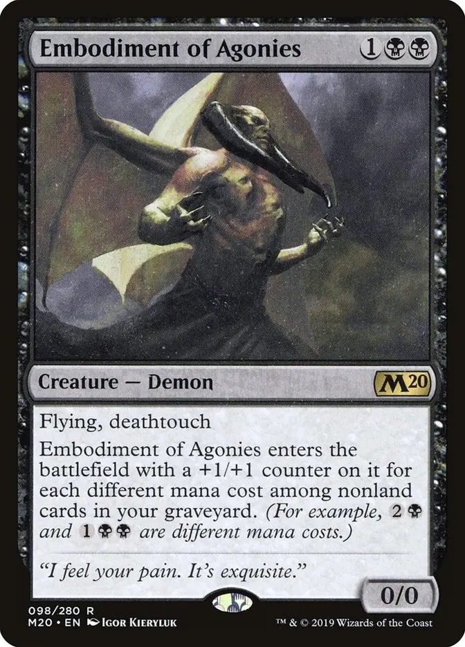 Embodiment Of Agonies (98) (M20) 1