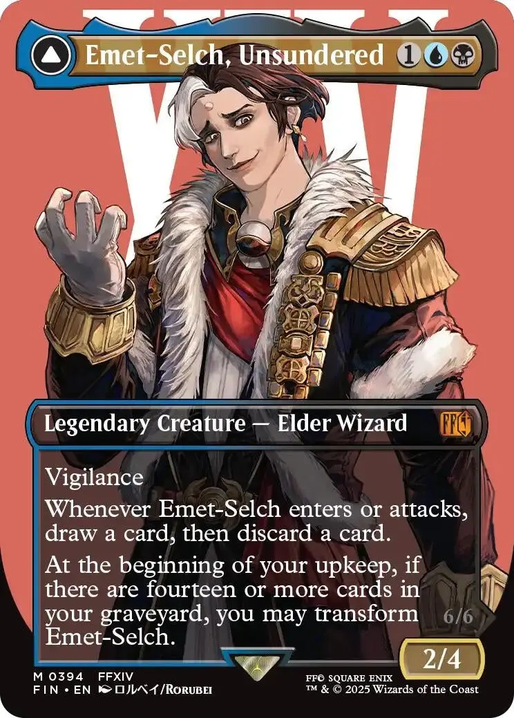 Emet-Selch, Unsundered (Borderless) (394) (Fin) 1