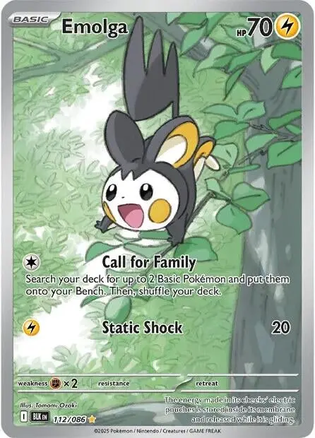 Emolga (112/086) (Blk) 1