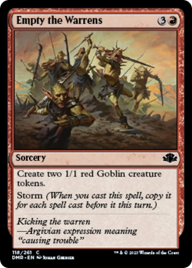Empty The Warrens (118) (Dmr) 1